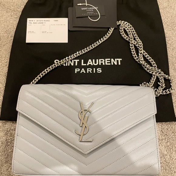 Yves Saint Laurent Handbags - YSL Medium Wallet on Chain